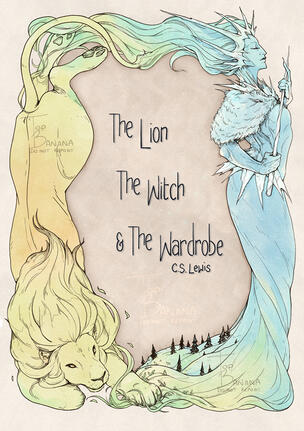 The lion, The witch and The wardrobe cover art