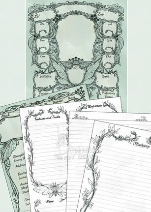 TTRPG Player Notebooks