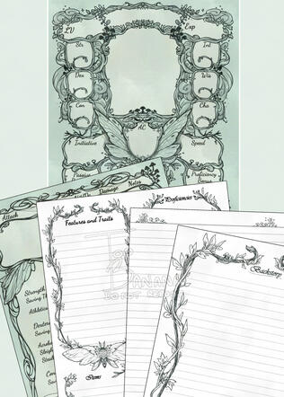 TTRPG Player Notebooks