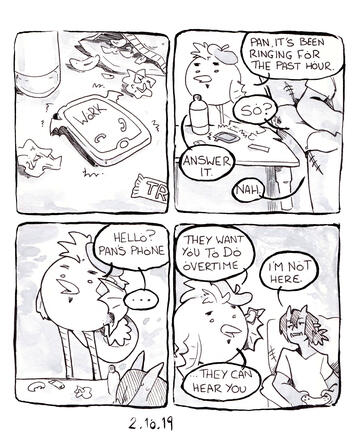 Retail Hell 2 - inktober comic - 2019