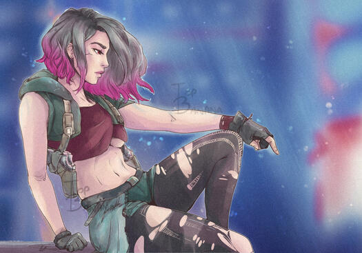 Half Body w/ Background -2022