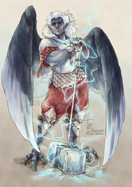 Pathfinder character commission - 2024