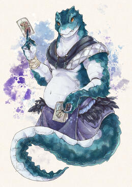 Lizardfolk, Half Body - 2022