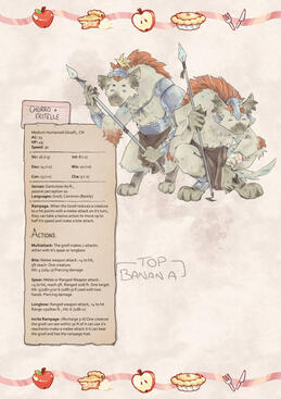 'The Pie Thief' - DnD One Shot - Page Sample