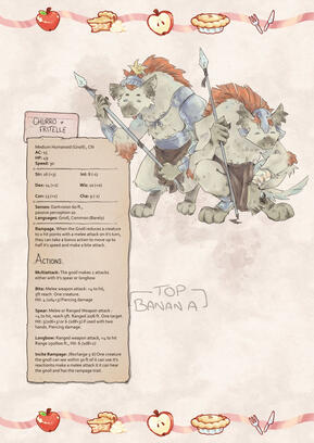 'The Pie Thief' - DnD One Shot - Page Sample