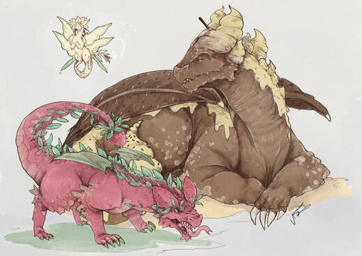 Dragon Trio -'The Pie Thief' DnD One shot 2020