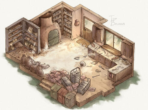 The Crime Scene -'The Pie Thief' DnD One shot 2020