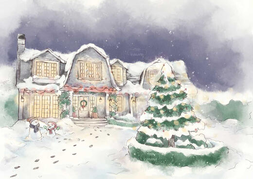 Main character&#39;s House - &#39;Picture of Christmas&#39; 2021