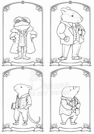 Colouring Heaven - Wind in the Willows (2023)