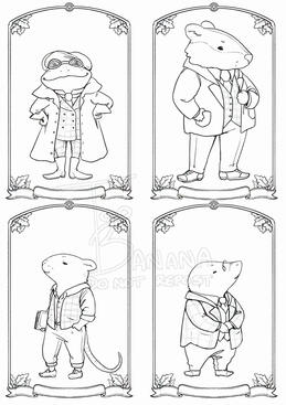 Colouring Heaven - Wind in the Willows (2023)