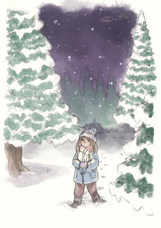 Storybook art - 'Picture of Christmas' 2021