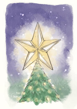 Storybook art - 'Picture of Christmas' 2021