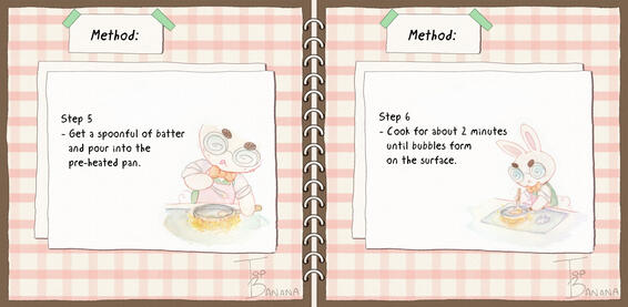 Banana Pancakes - Simple Recipe illustration - 2024