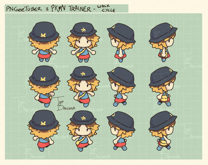 Pokemon style Animated Gif - Frames