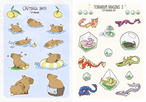 Sticker sheets