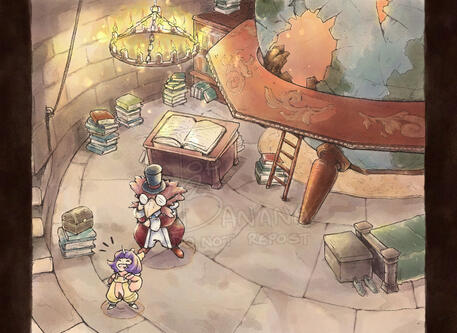 Tot's Tower FFIX Fan art - 2025